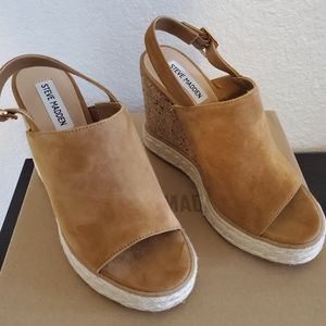 Steve Madden Linnen Wedge Sandal